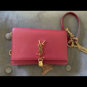 YSL red crossbody